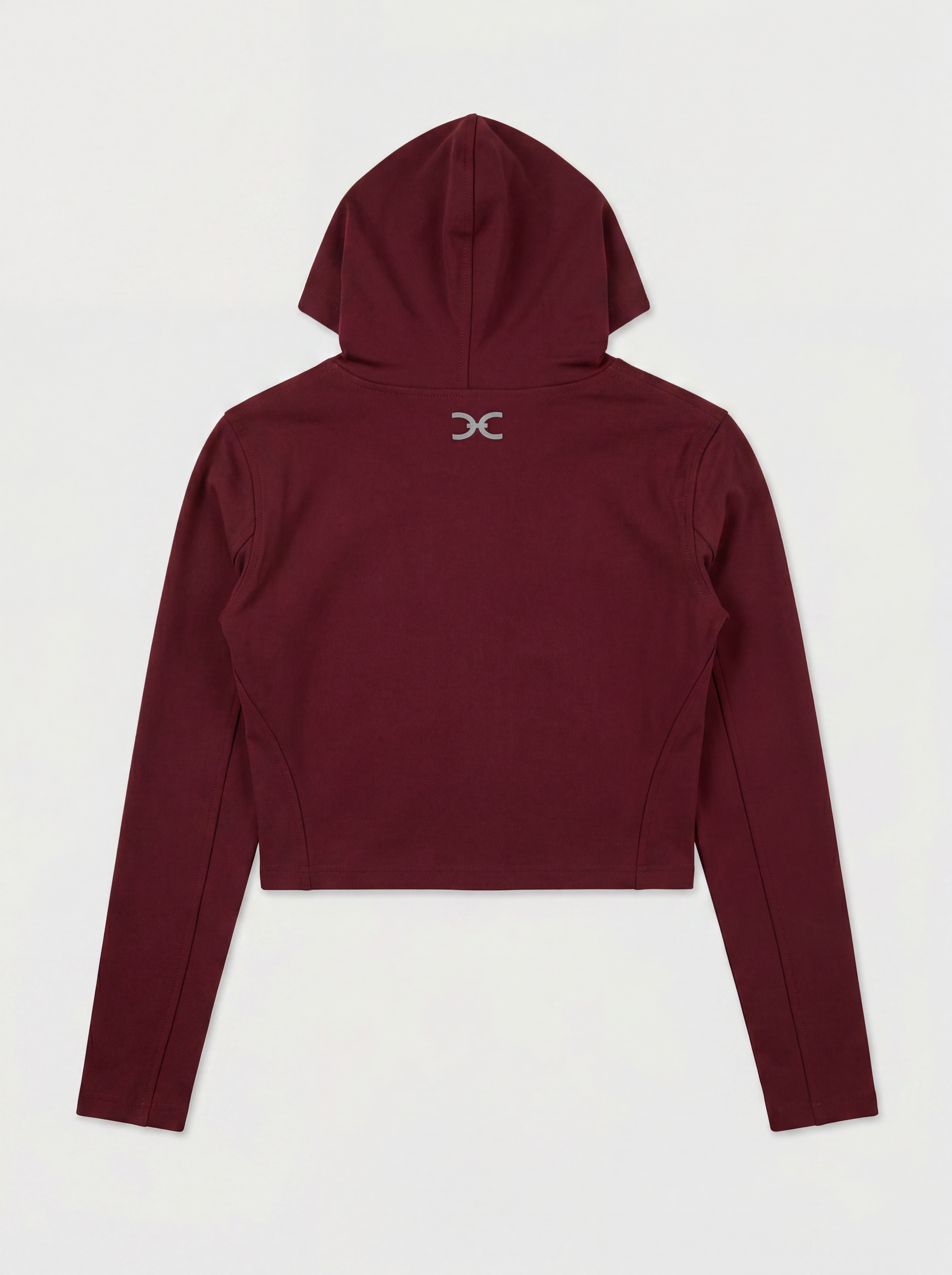 OBSIDIAN | CROPPED ZIP HOODIE